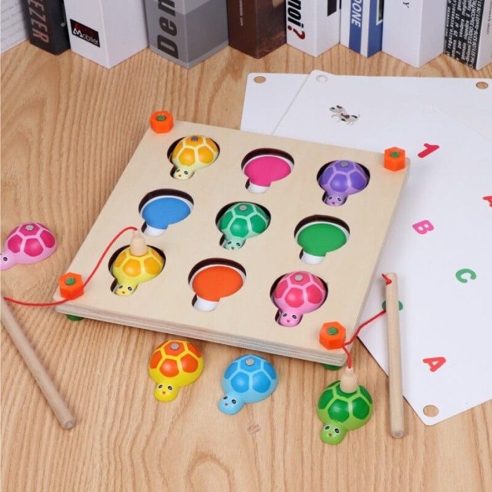 Joc de memorie,asociere si pescuit Turtle [8]