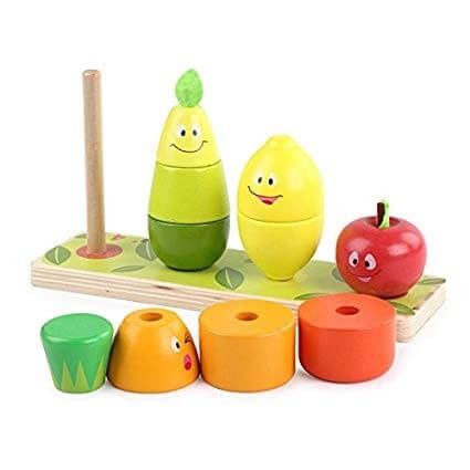 Joc de stivuit din lemn fructe [2]