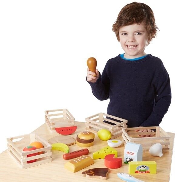 Joc din lemn Alimente Melissa &amp; Doug [3]