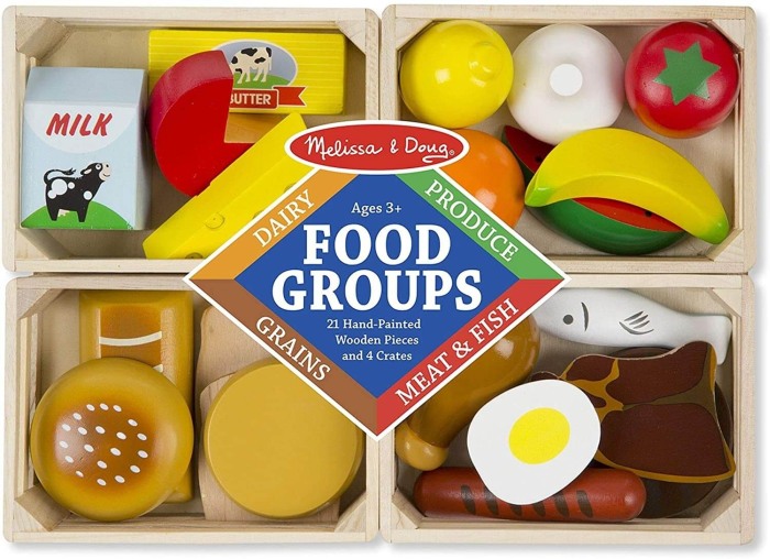 Joc din lemn Alimente Melissa &amp; Doug [6]