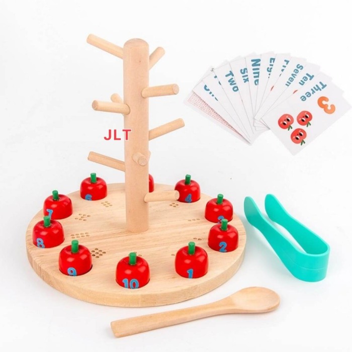 Joc din lemn dexteritate Apple tree [2]