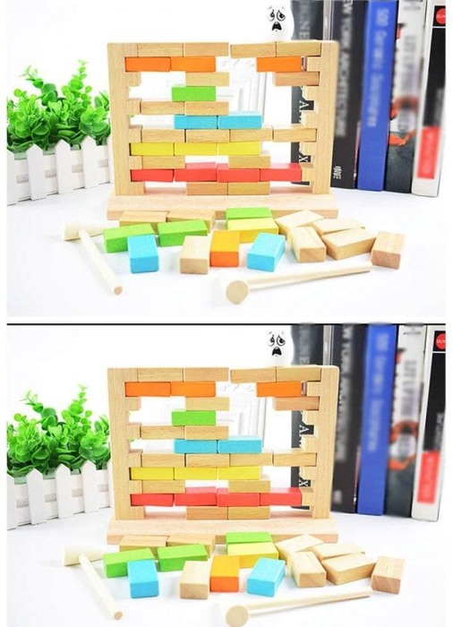 Joc din lemn "Doboara caramizile" [2]