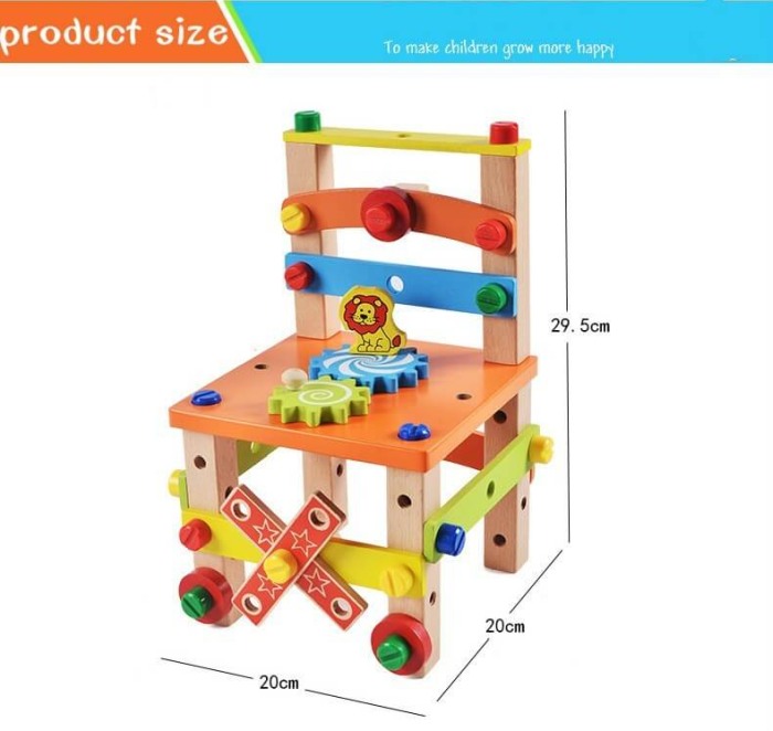 Joc din lemn pentru asamblat [4]