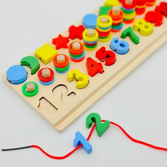 Joc educativ 5 in 1 logarithmic board [2]