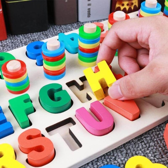 Joc educativ litere si cifre "Alphanumeric pairing" [3]