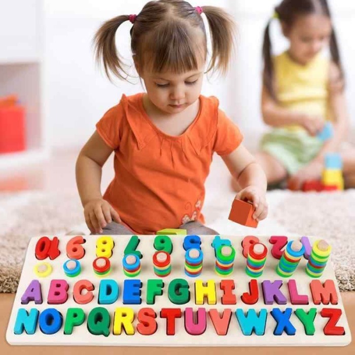 Joc educativ litere si cifre "Alphanumeric pairing" [6]