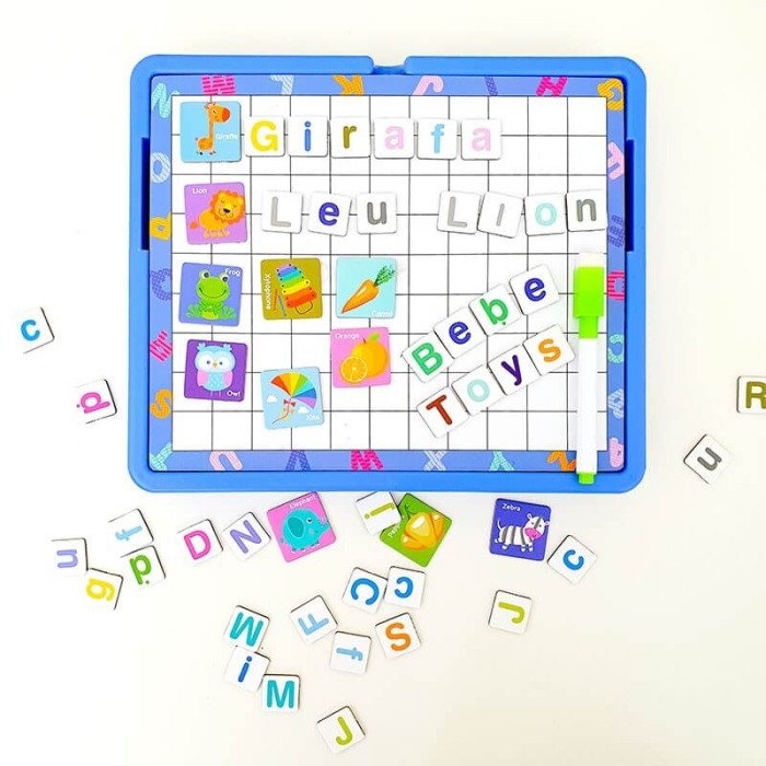 Joc magnetic alfabet 2 in 1 Wisdom [2]