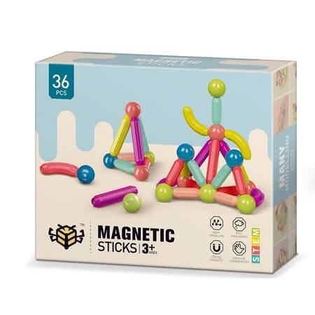 Joc Magnetic Stiks cu 36 piese [3]
