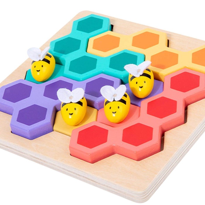 Joc puzzle din Lemn Bee Game [3]