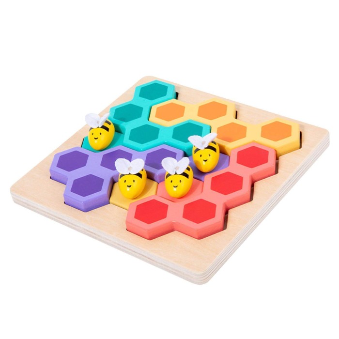 Joc puzzle din Lemn Bee Game [2]