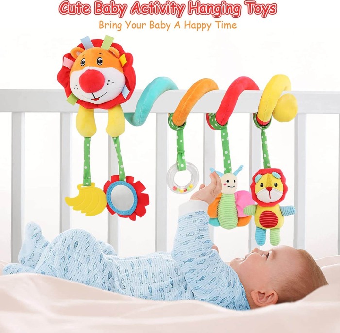 Jucarie bebe 2 in 1 pentru patut/carucior Leut [3]