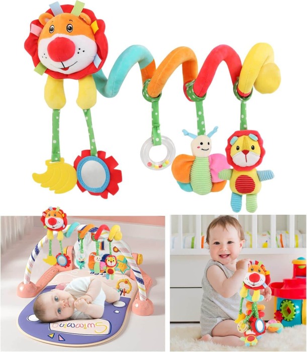 Jucarie bebe 2 in 1 pentru patut/carucior Leut [4]