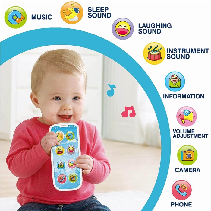 Jucarie bebe 2 in 1 Telecomanda si telefon Oby Toys [3]