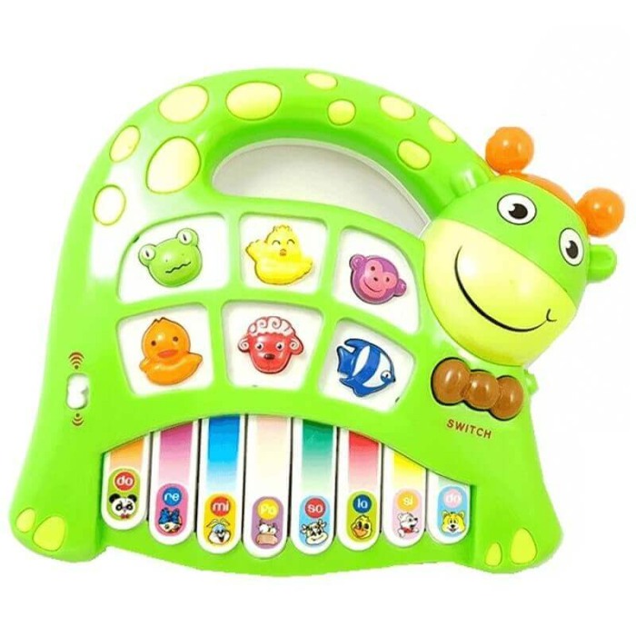 Jucarie bebe-pian Girafa [2]