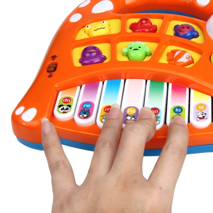 Jucarie bebe-pian Girafa [6]