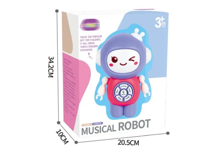 Jucarie bebe Robotel muzical [2]