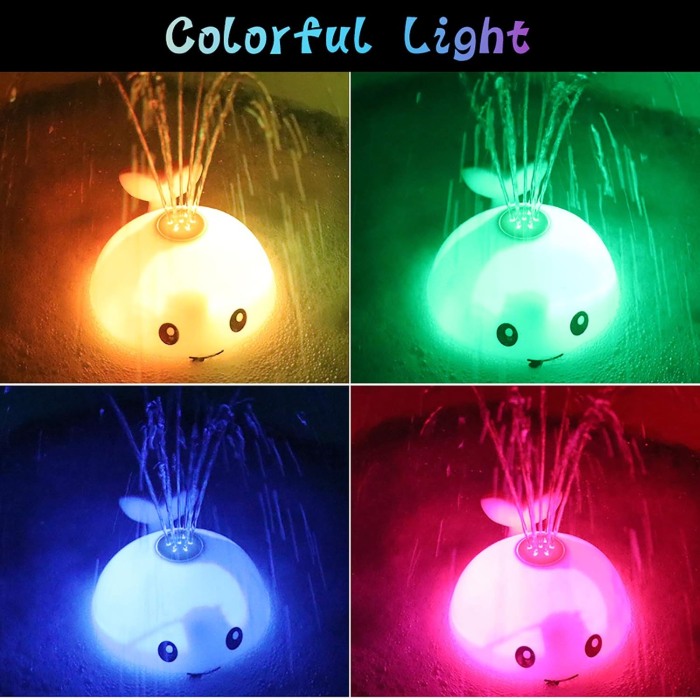 Jucarie de baie Balena magica cu lumini [3]