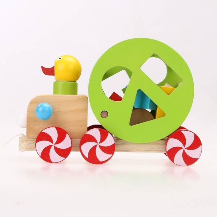 Jucarie de tras ratusca cu sortator forme [2]