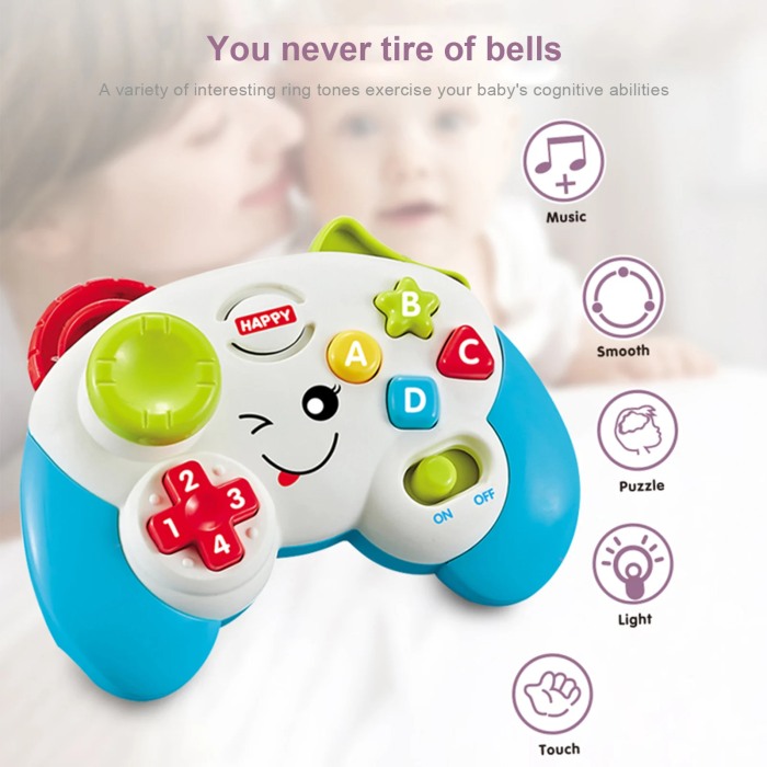 Jucarie interactiva cu lumini si sunete,Controller Game [7]