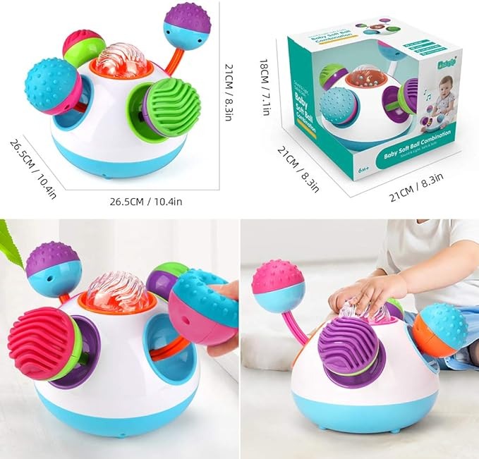 Jucarie interactiva pentru bebelusi, cu sunete si lumini [3]