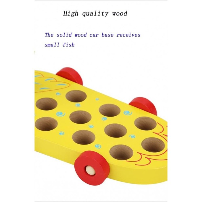 Jucarie lemn de pescuit Ratusca [4]