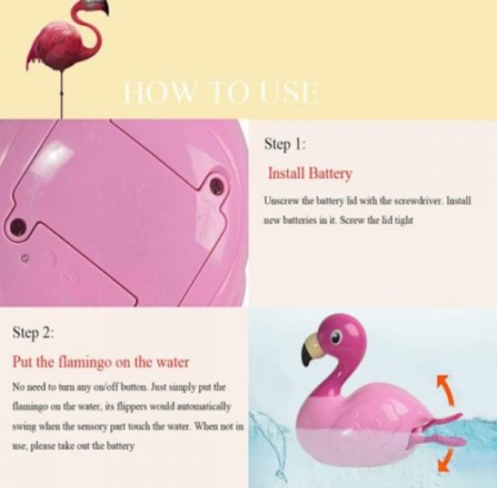 Jucarie pentru baie Flamingo [5]