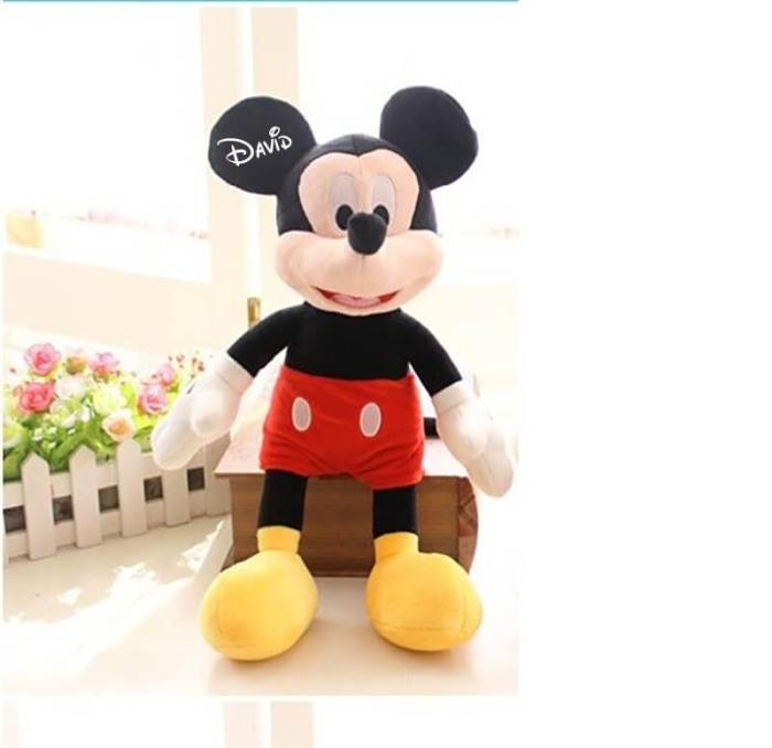 Jucarie plus Mickey Mouse 70 CM personalizata cu nume [2]