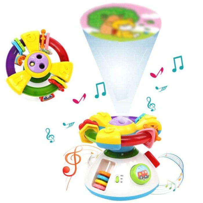 Jucarie volan 2 IN 1: muzica si proiectii [2]