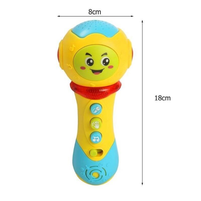 Microfon de jucarie pentru bebe cu proiectie [4]