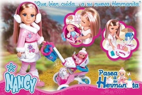 Papusa Maylla cu carucior si accesorii [3]