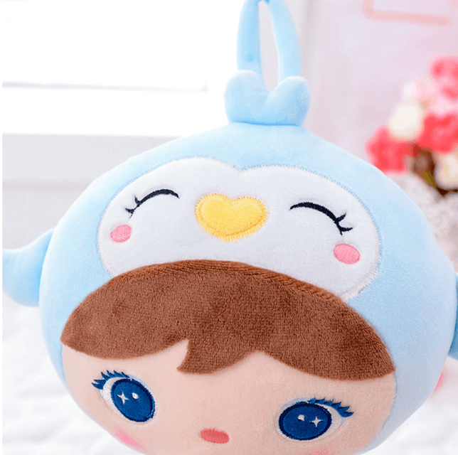 Papusa personalizata cu nume Pinguin, 50cm [3]