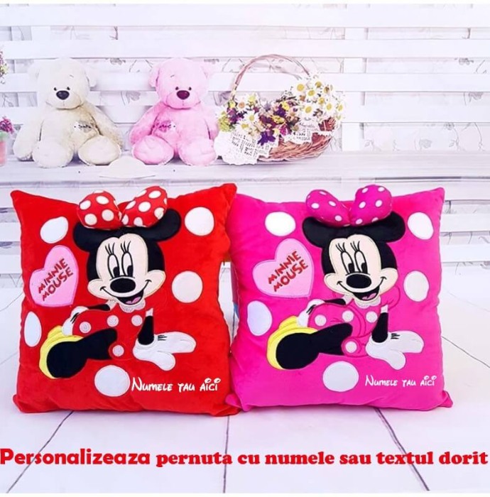 Perna Minnie 3D-Personalizata cu nume [5]