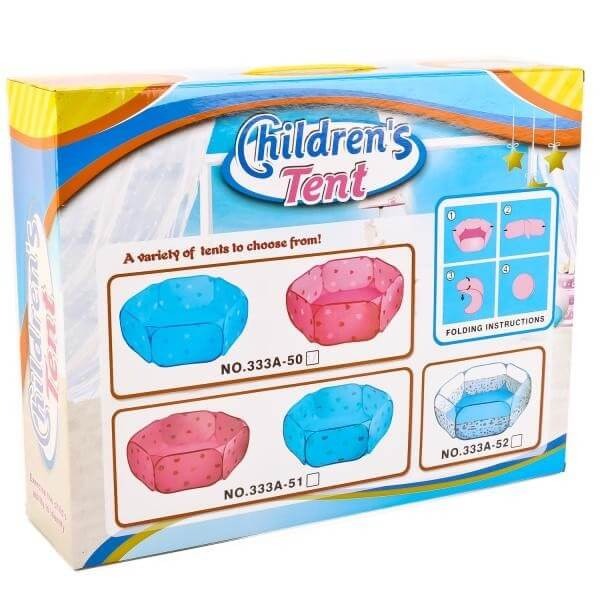 Piscina pliabila ROZ cu mingiute incluse [3]