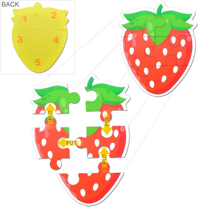 Puzzle bebe 33 piese Fructe [2]
