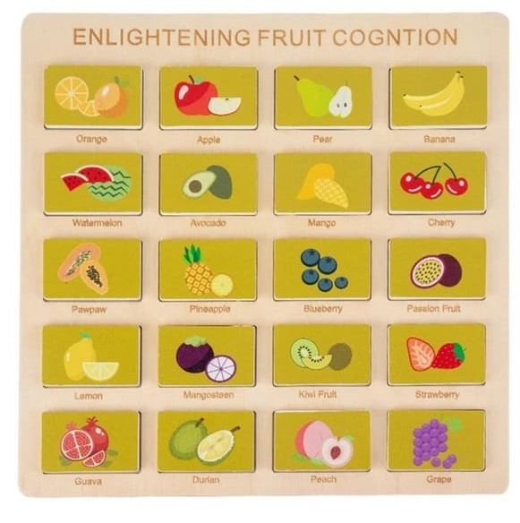Puzzle cognitiv din lemn [4]