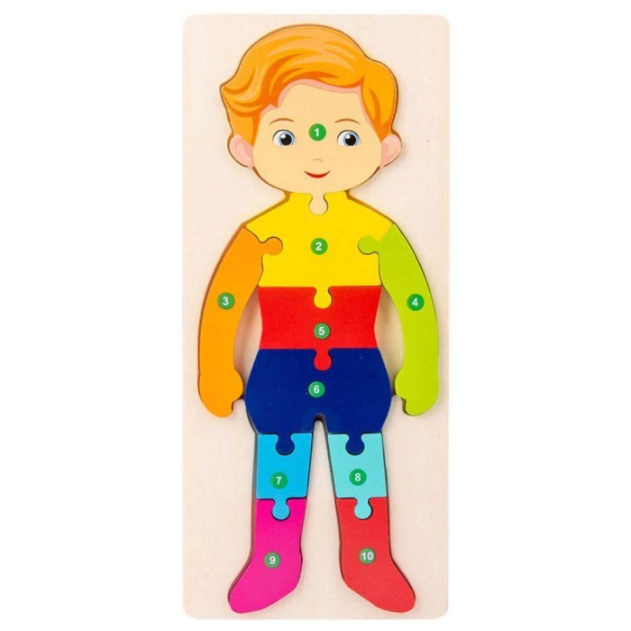 Puzzle din lemn Baietel [1]