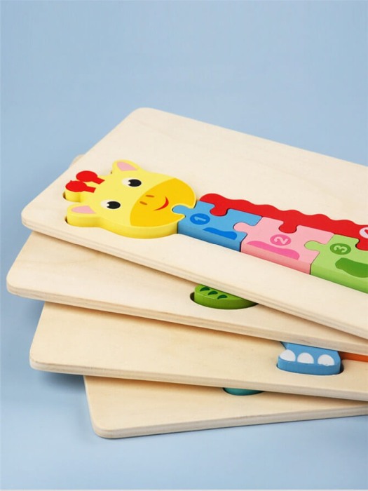 Puzzle din lemn Girafa [2]
