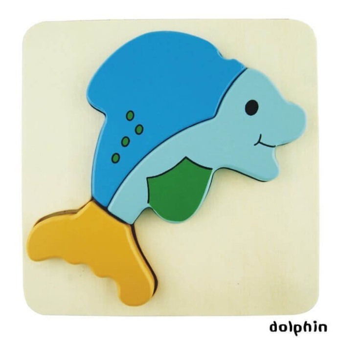 Puzzle din lemn Incastru [4]