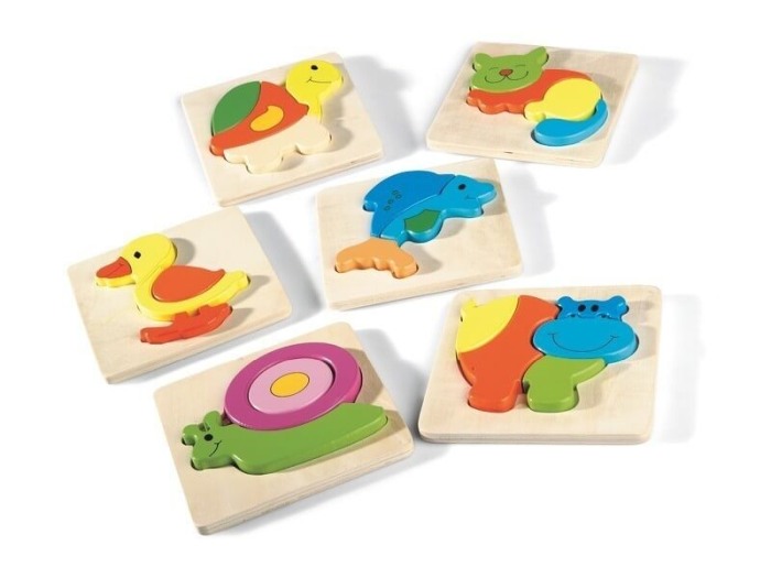 Puzzle din lemn Incastru [2]