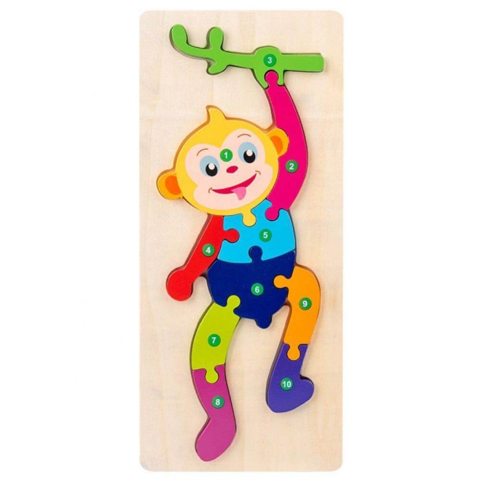 Puzzle din lemn Maimutica [1]