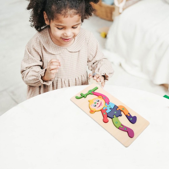 Puzzle din lemn Maimutica [3]