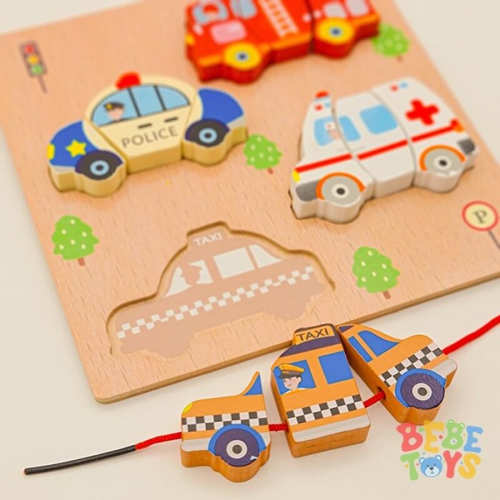 Puzzle incastru de snuruit Vehicule [2]