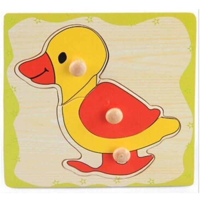 Puzzle lemn cu buton [6]