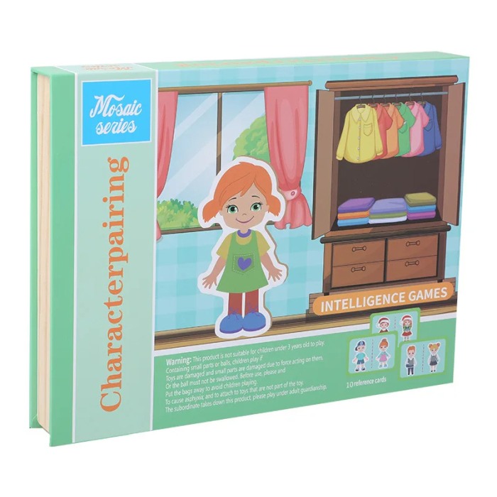 Puzzle magnetic ,Potriveste Personajele [2]
