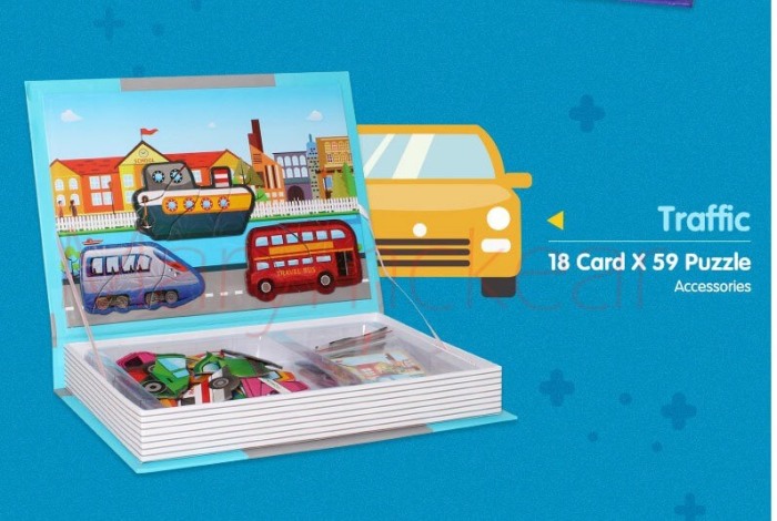 Puzzle magnetic Trafic [2]