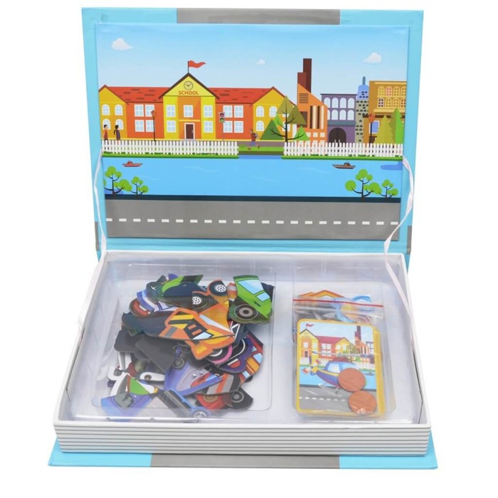 Puzzle magnetic Trafic [4]