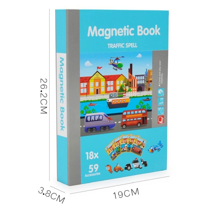 Puzzle magnetic Trafic [5]