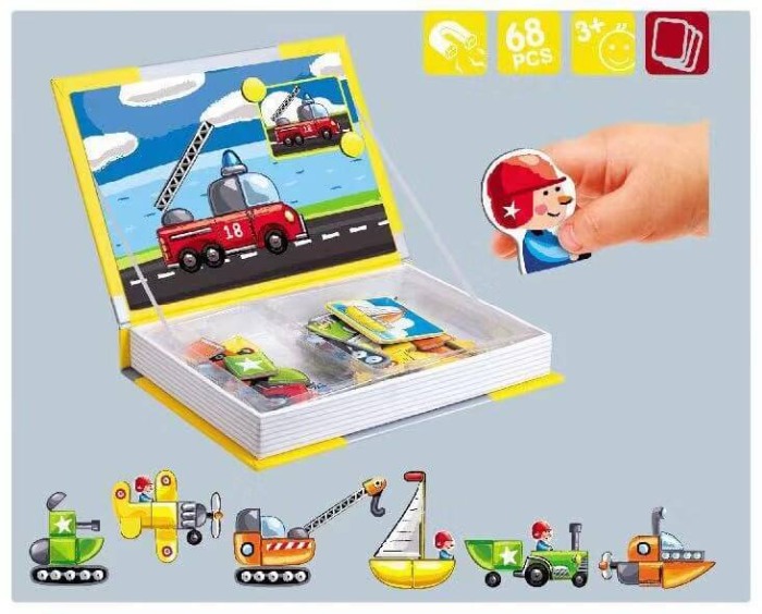 Puzzle magnetic Vehicule [3]