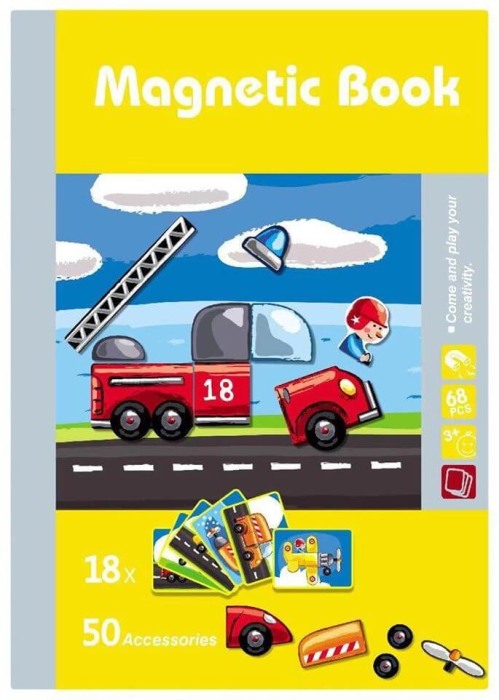 Puzzle magnetic Vehicule [4]