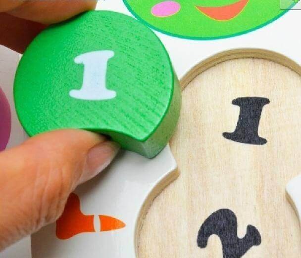 Puzzle omida: Invata Cifrele [5]